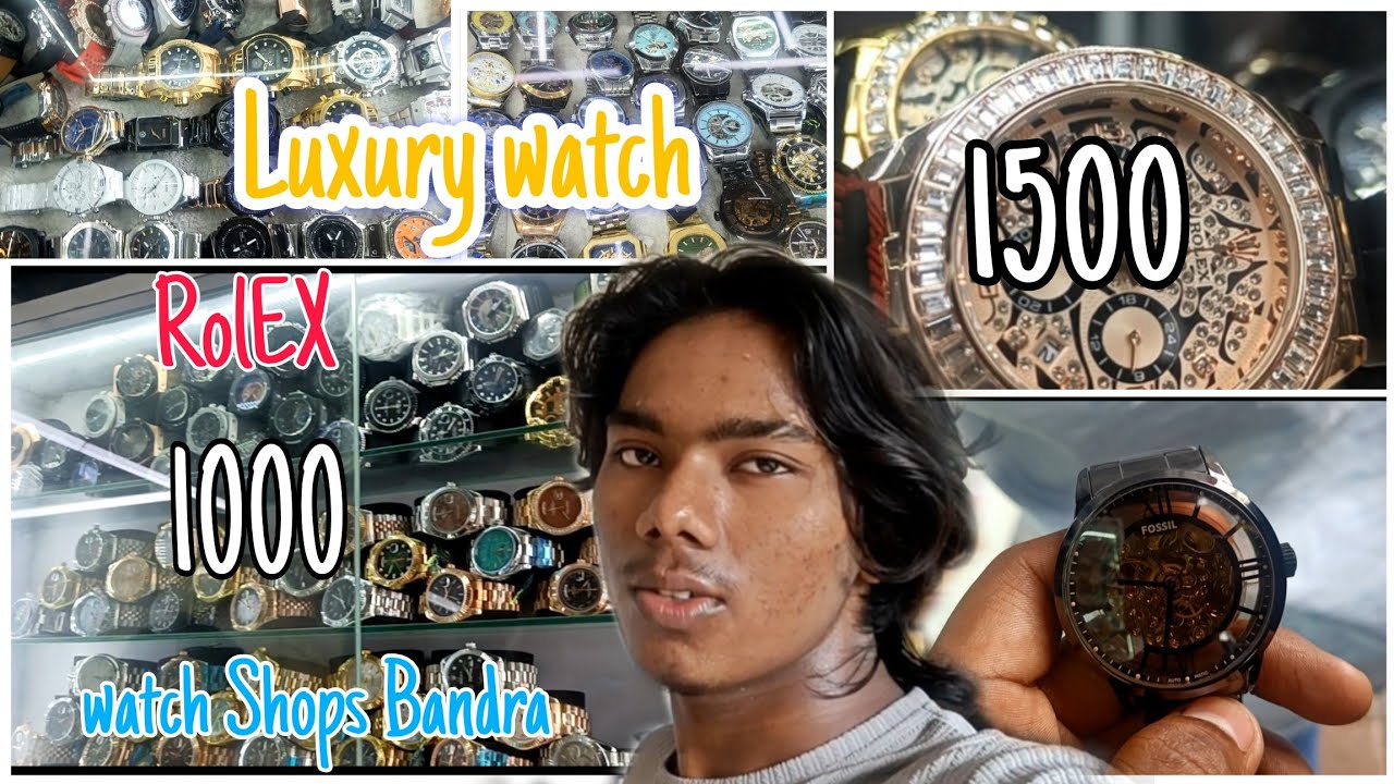 Ab dubai watch bandra me 1000 only watch in mumbai ka famous #vlogs ❤️
