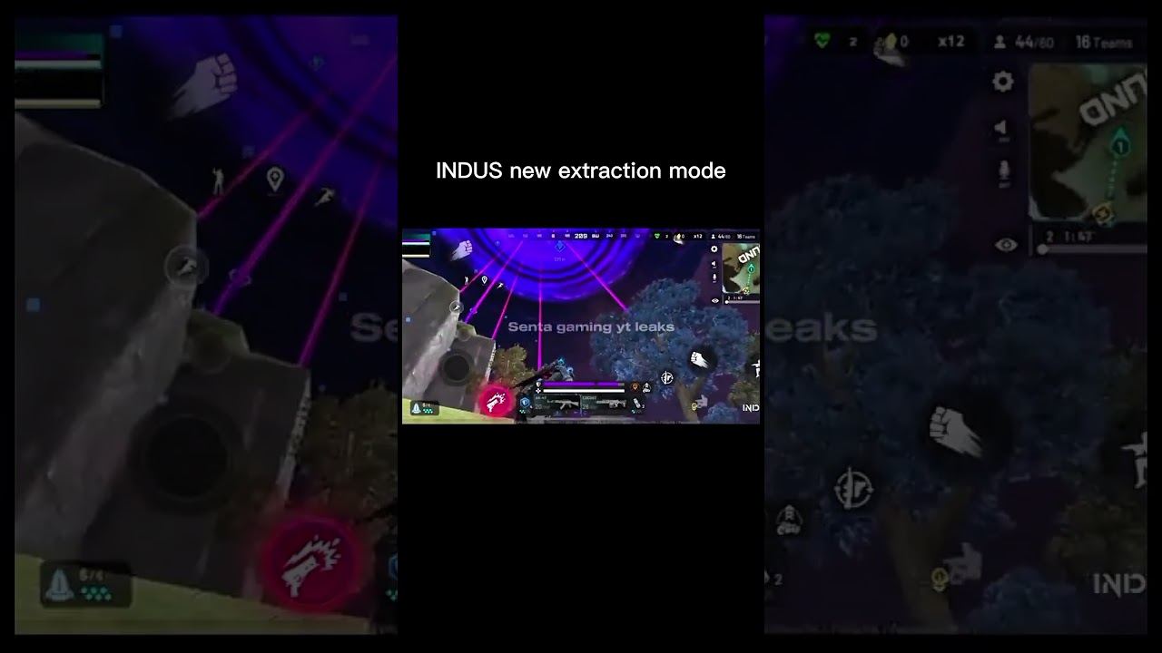 Indus Battle Royale extraction mode @indusgame 
