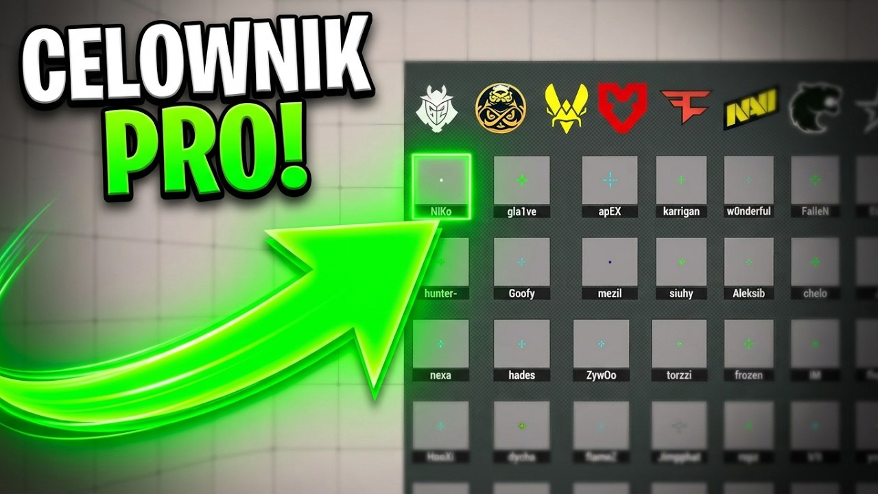 CS2: Jak Ustawić Celownik PRO GRACZA