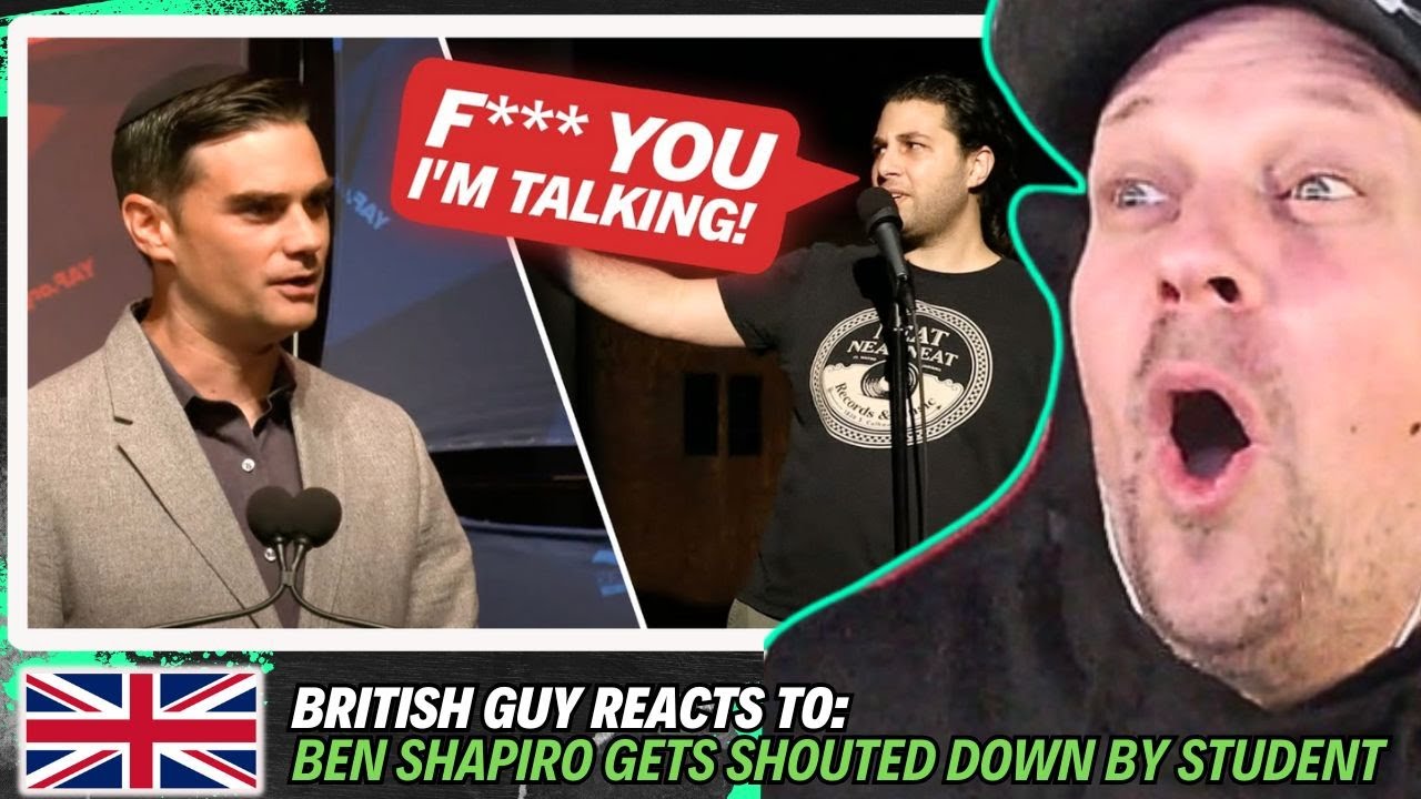 F You I'm Talking! Student Gets IRRATE With Ben Shapiro! [ Reaction ] | UK 🇬🇧