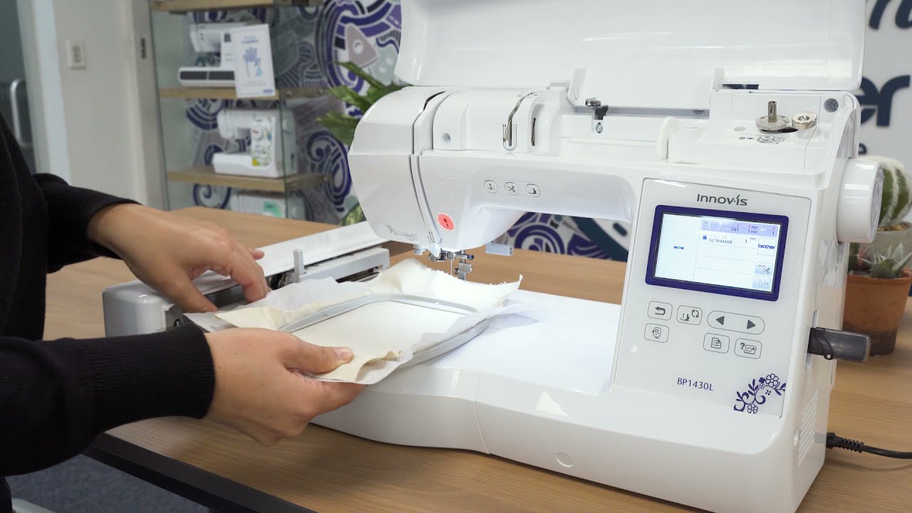 Curso de uso Máquina de bordar Brother BP1430L