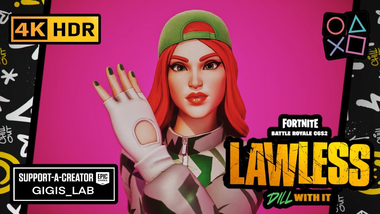 FORTNITE CHANCE Skin Showcase Before You Buy Gameplay Review PS5 4K HDR