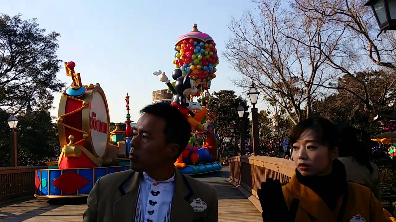 ハピネス・イズ・ヒア　停止型パレード　2014 追いかけてみた　disney land