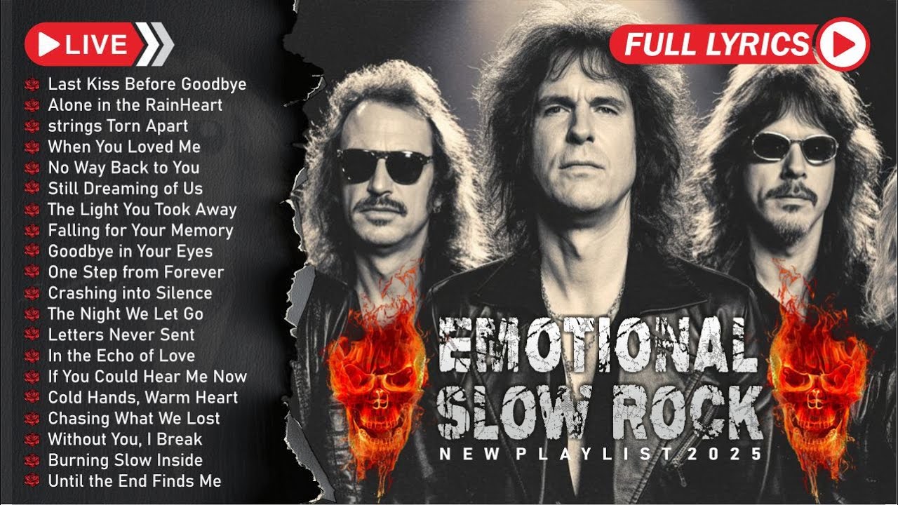 BEST RELAXING Slow Rock Music 2025 Playlist Rock | Ballad | Sleep | Soft Rock | Enjoy With Lyrics