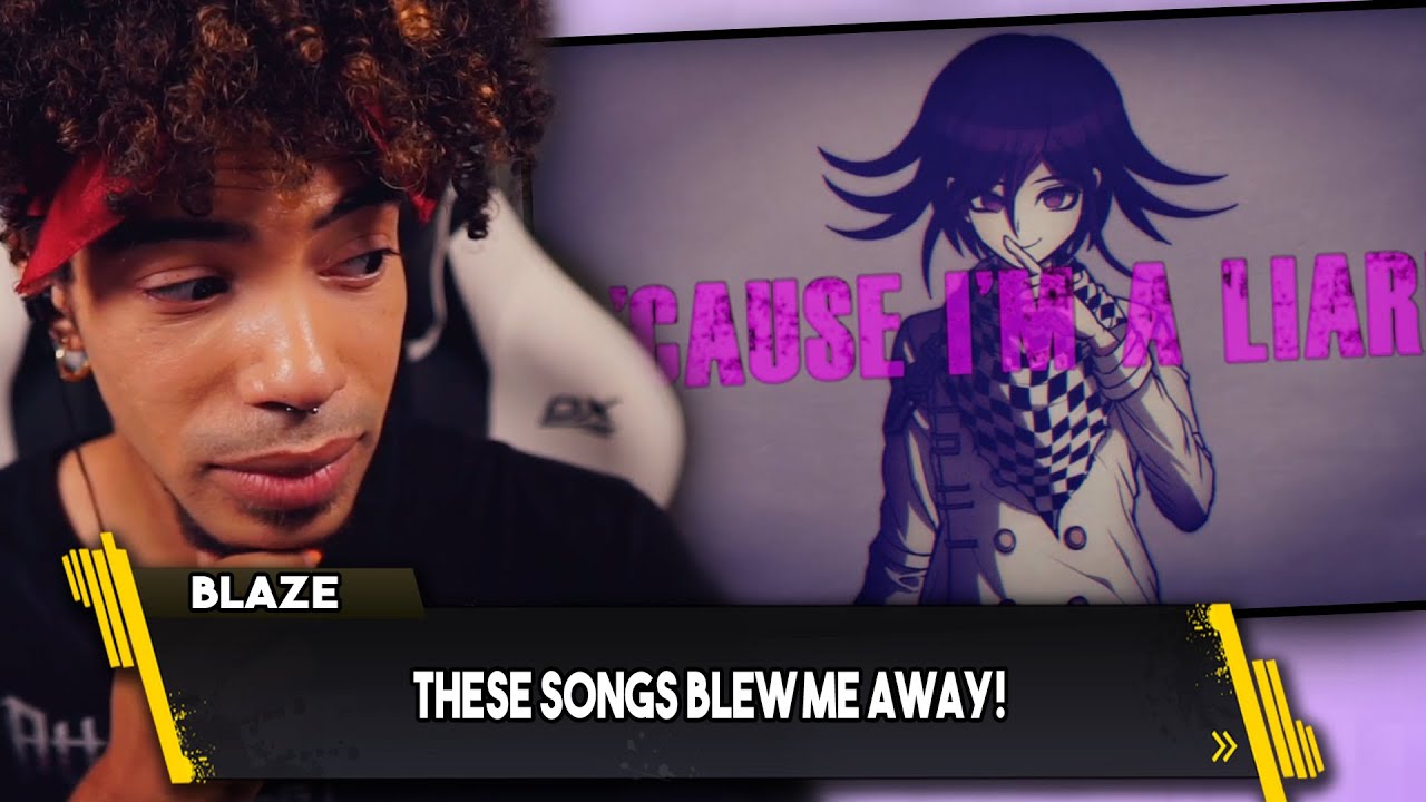 REACTING TO DANGANRONPA FAN MADE SONGS! [VOCALOID] -PART 2- @Mcki Robyns-P