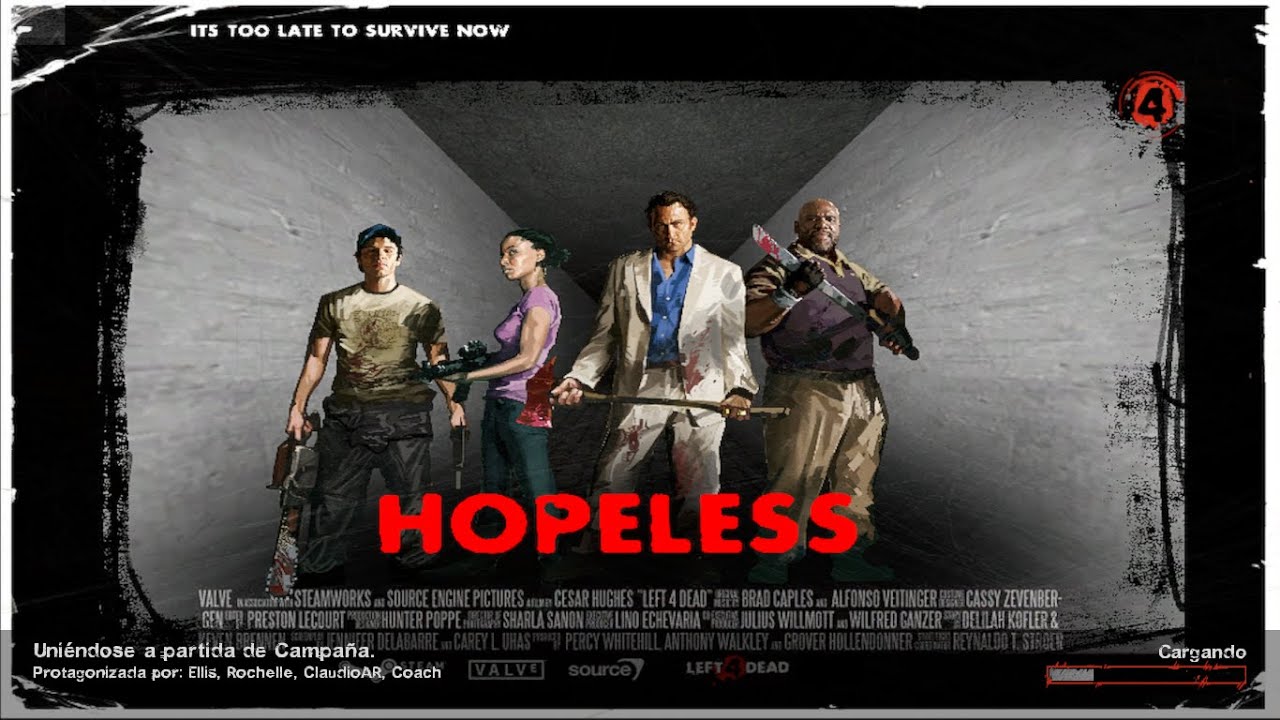Left 4 Dead 2 - Hopeless Completo
