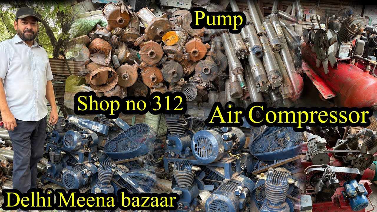 Air Compressor Market Delhi | Air compressor wholsale Market  Delhi | Lg air compressor #compressor 