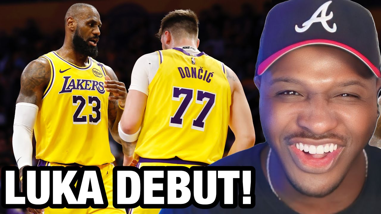 LUKA & LEBRON ARE SCARY! Los Angeles Lakers Highlights vs Jazz Luka Debut Reaction