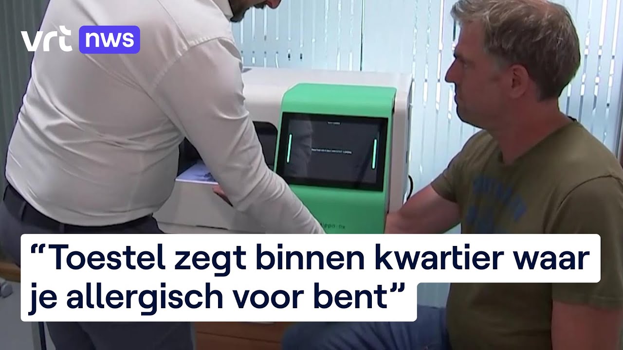 Nieuwe allergietest in UZ Leuven: snel, goedkoop en accuraat