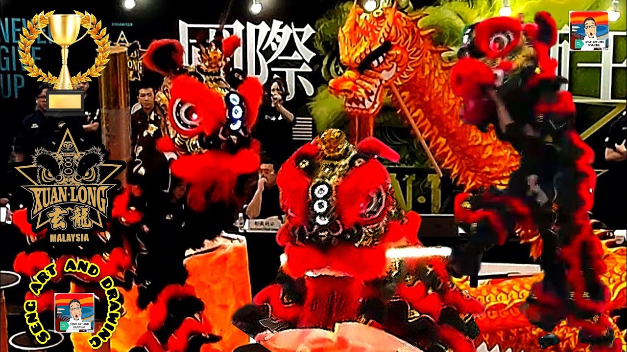 🥈《孫悟空奪亞》2nd place winner / 2025 World Lion Dance Cup @ Sunway Velocity - Selangor Xuan Long 雪蘭莪玄龍