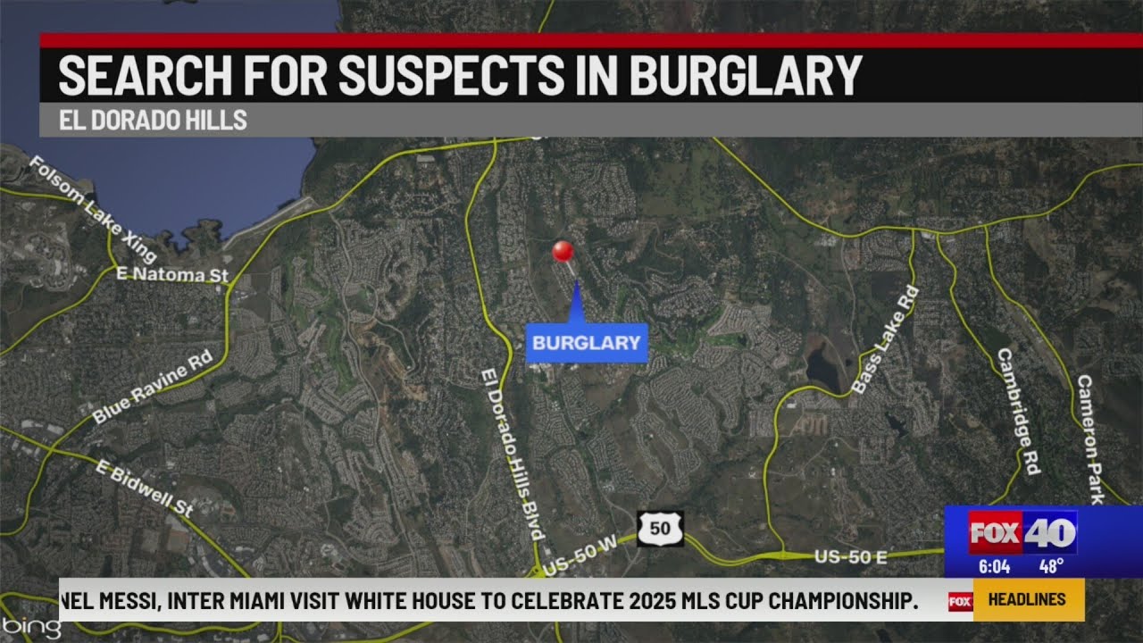 Sheriff’s office searching for 3 suspects in El Dorado Hills daytime burglary