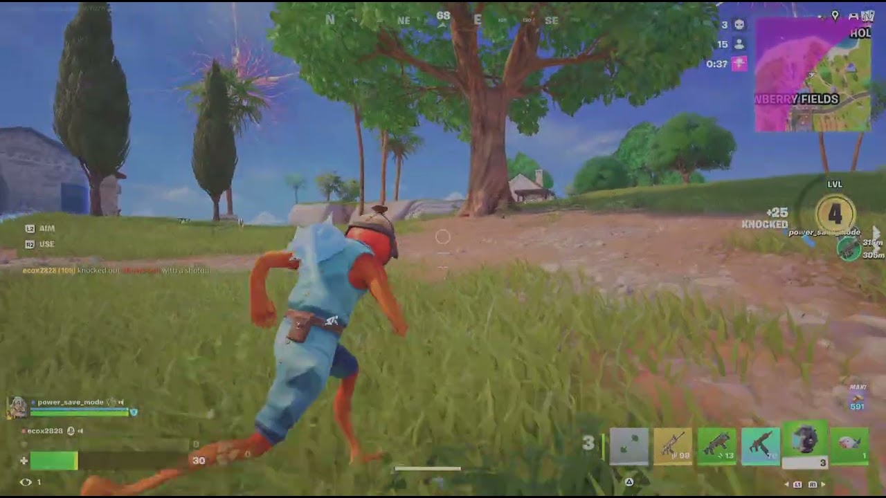 Fortnite blitz (mythic gold fish kill)