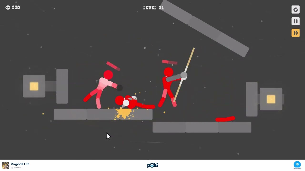 RAGDOLL HIT - Play Online for Free! | Poki Action
