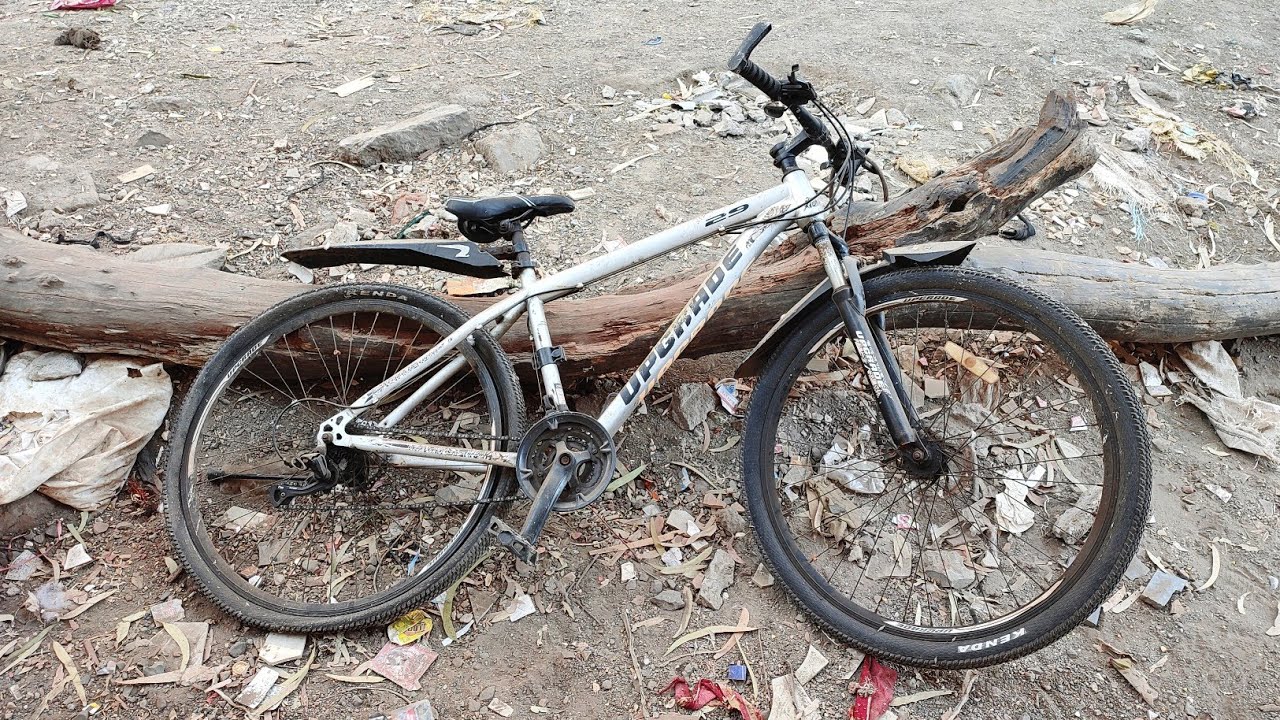 Mtb bike full restoration - from scrap to new look