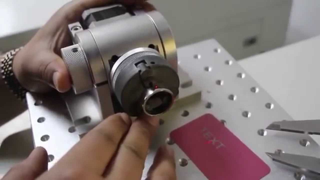 Ezcad Rotary Marking (1/2) - Text Mark
