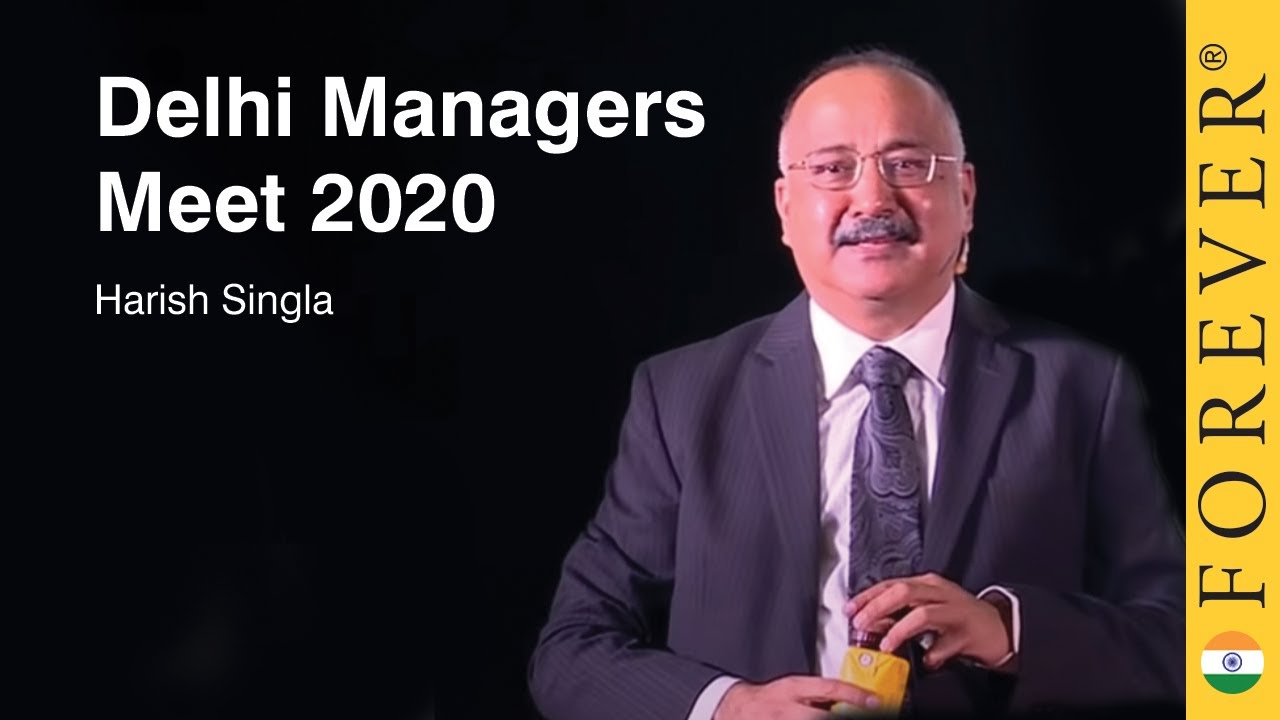 Harish Singla at Delhi Managers Meet 2020