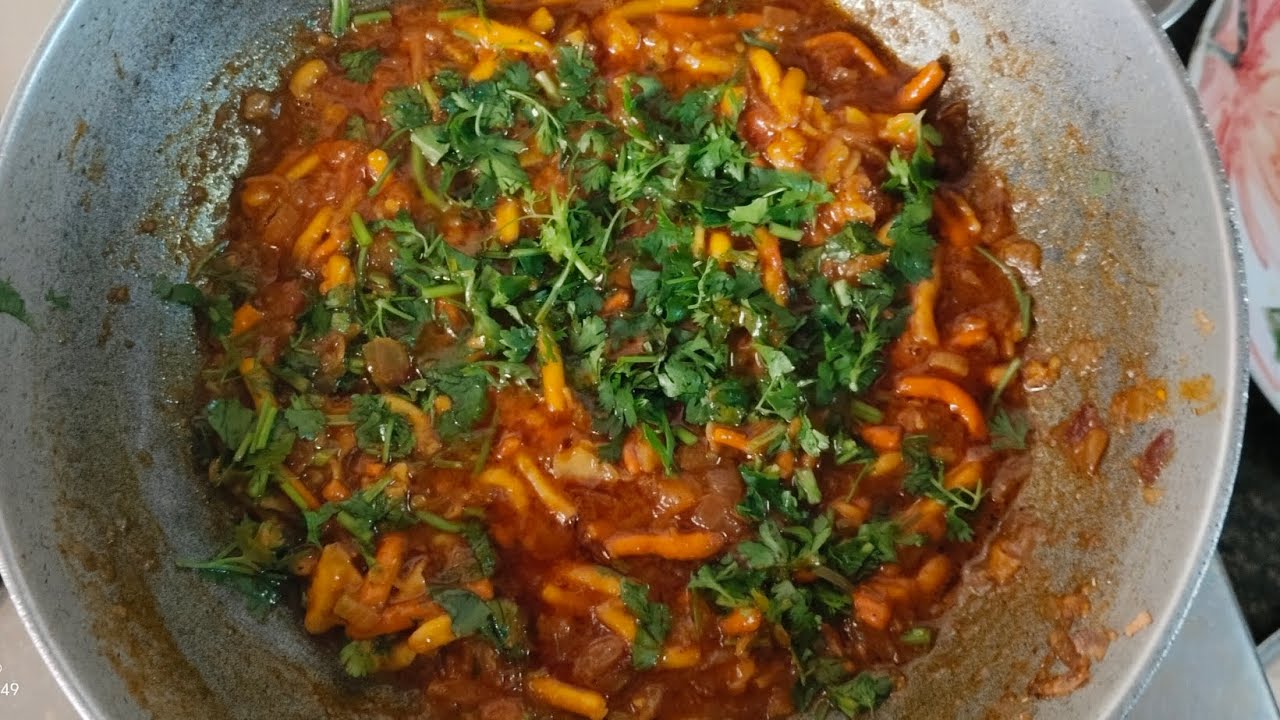 Simple & TraditionalMix Farsan ki Swadisht SabjiGujarati Style Mix Farsan SabjiGarma-garam