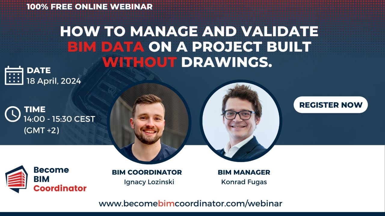 How to manage and validate BIM data on a project built without drawings.