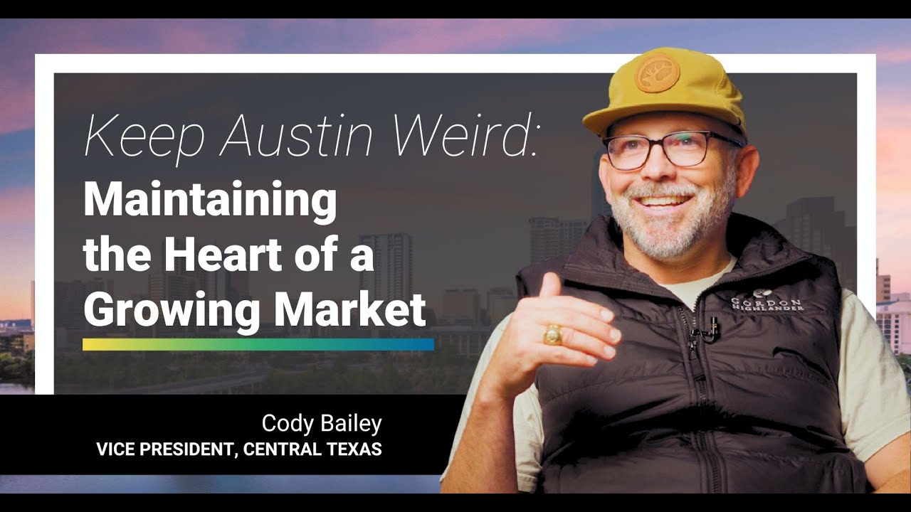 Keep Austin Weird: Maintaining The Heart of a Growing Market