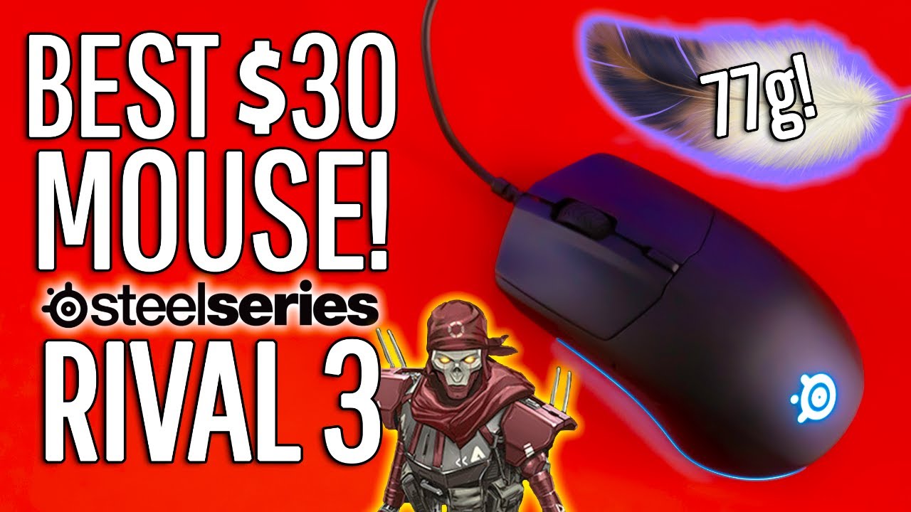 SteelSeries Rival 3 Review! The BEST Mouse Under $30!