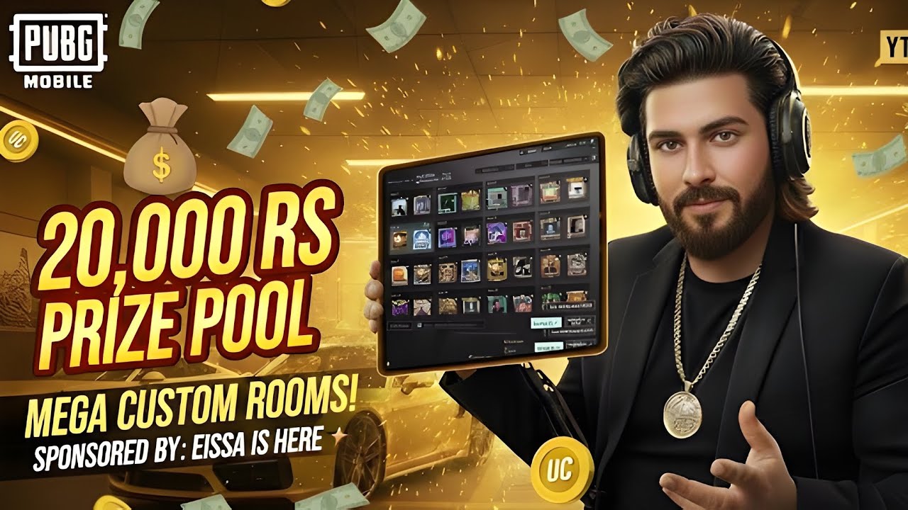 20,000 RS MEGA CUSTOM ROOMS! 💰 | Sponsored By: EISSA IS HERE 👑 | Win Big Rewards! 🎁 | YT MK LIVE