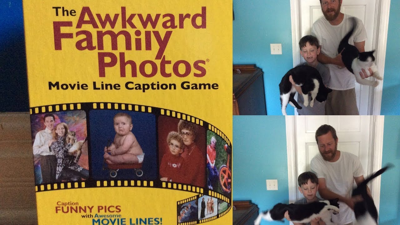 Family Board Games review: Awkward Family Photos Game: Bonus Escape Room Game