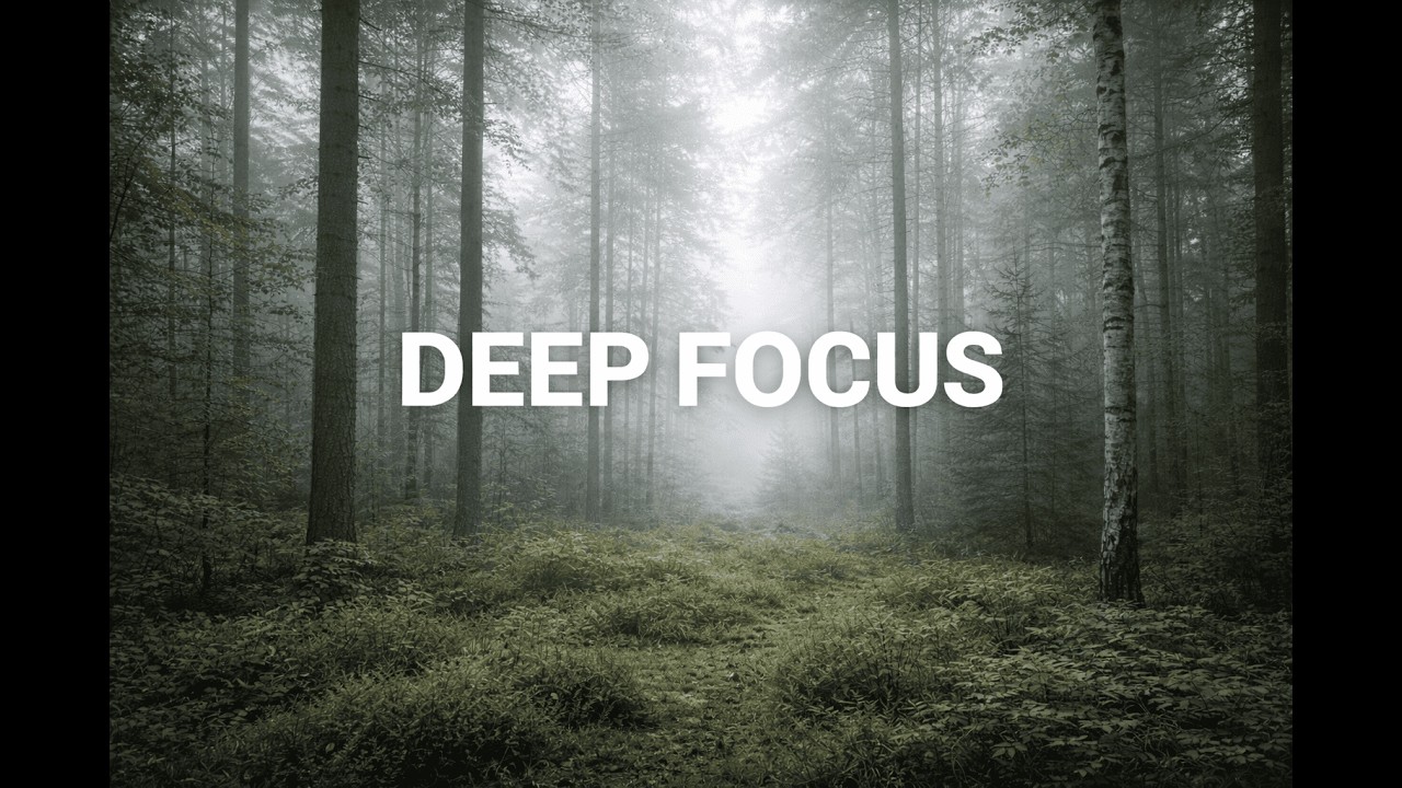 NO BEATS • Deep Focus — Forest Air Study Ambient (Soft Strings Texture)