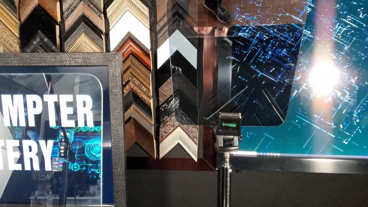 Acrylic Teleprompter Mirror (Versus Glass Beamsplitter)
