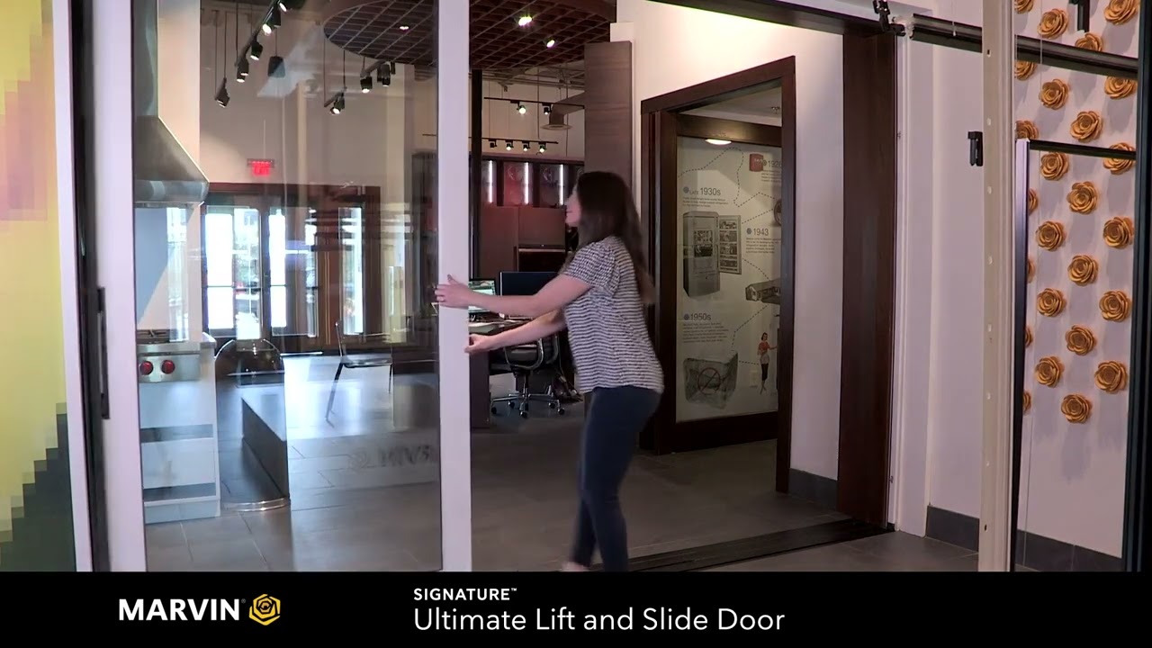 How to Use a Marvin Ultimate Lift and Slide Door