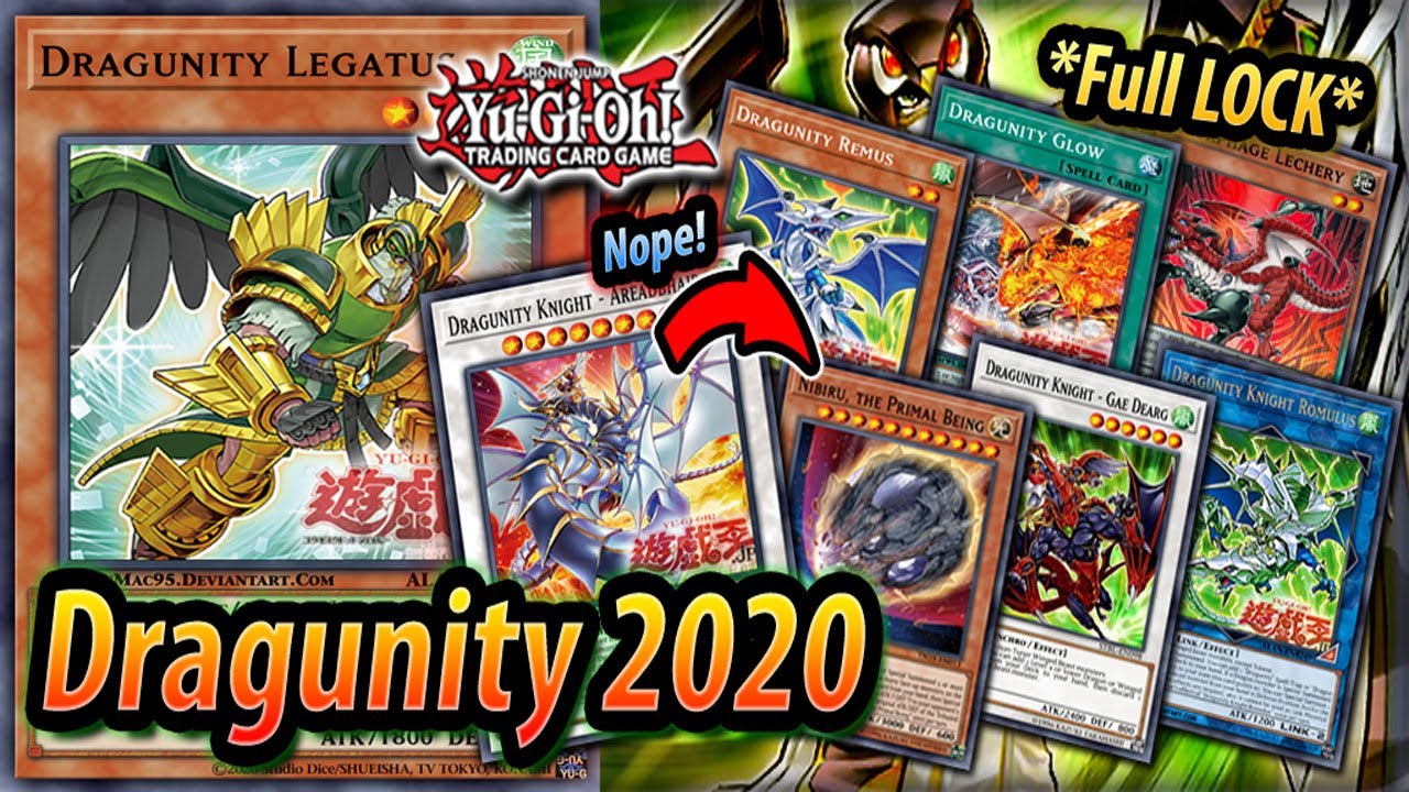 *NEW* Dragunity DECK 2020 (FULL combos & LOCK) | Dragunity Drive R