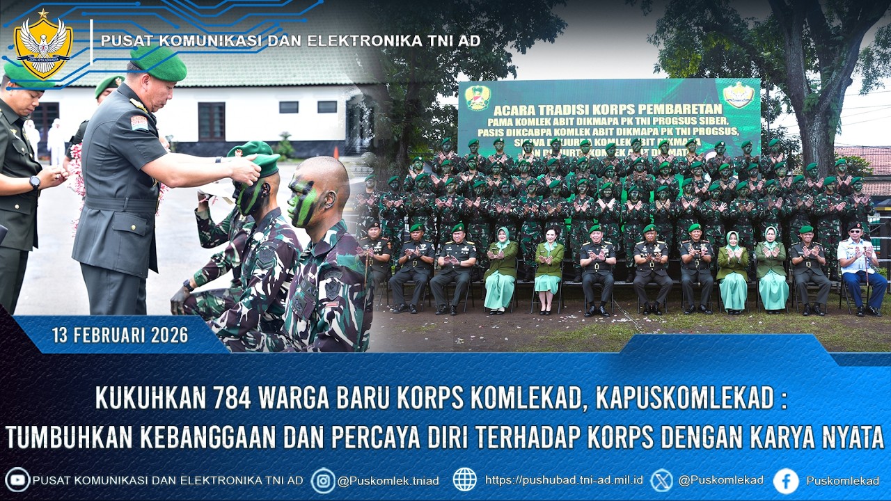 Acara Tradisi Korps Pengukuhan & Pembaretan Warga Baru Korps Komlekad Tahun 2026