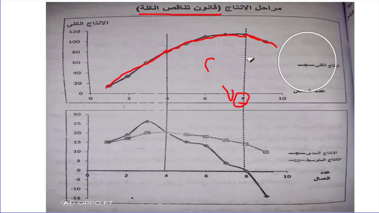 أبسط شرح لـ قانون تناقص الغلة بالتفصيل | اقتصاد الفرقة الأولي