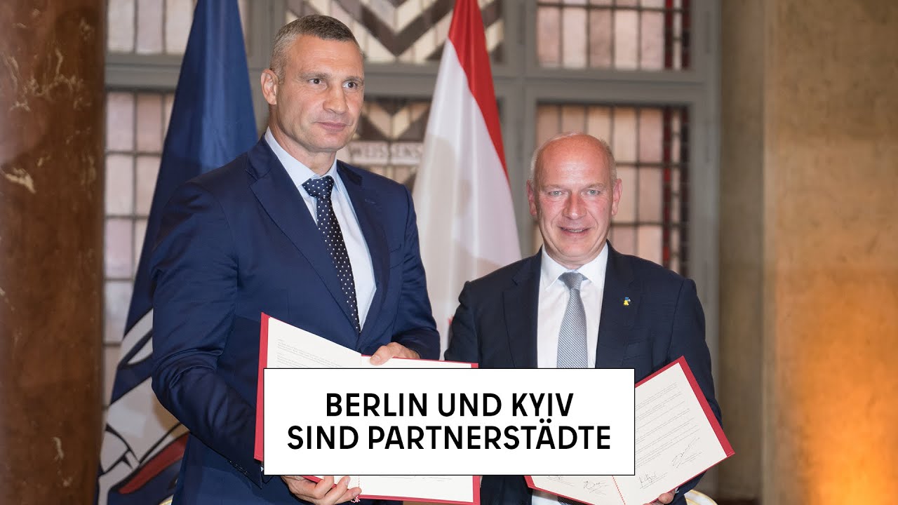 #Berlin und #Kyiv sind Partnerst&auml;dte!