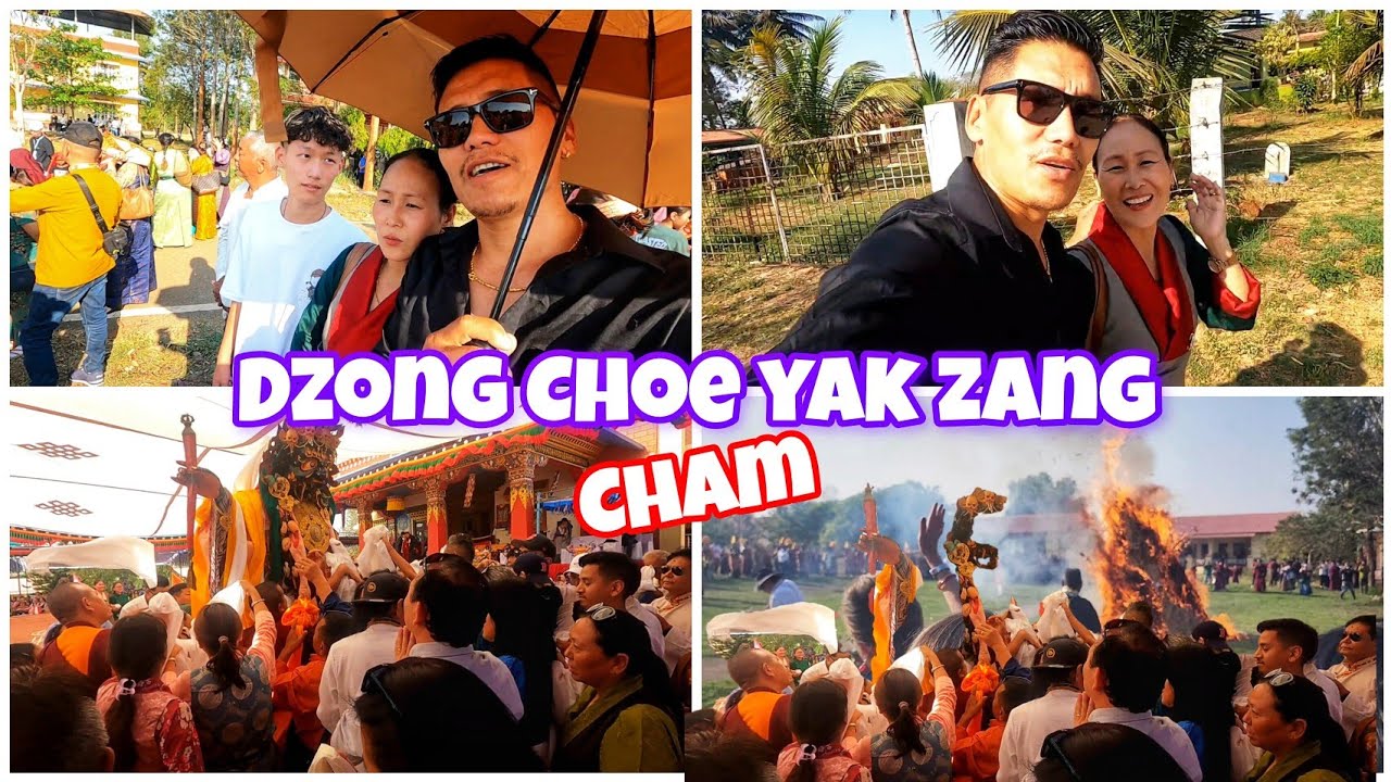 My Both  Son First Time 😍 Hunsur Dzong Choe Yak Zang 🙏Cham ||Tibetan YouTuber || Tibetan Vlogger