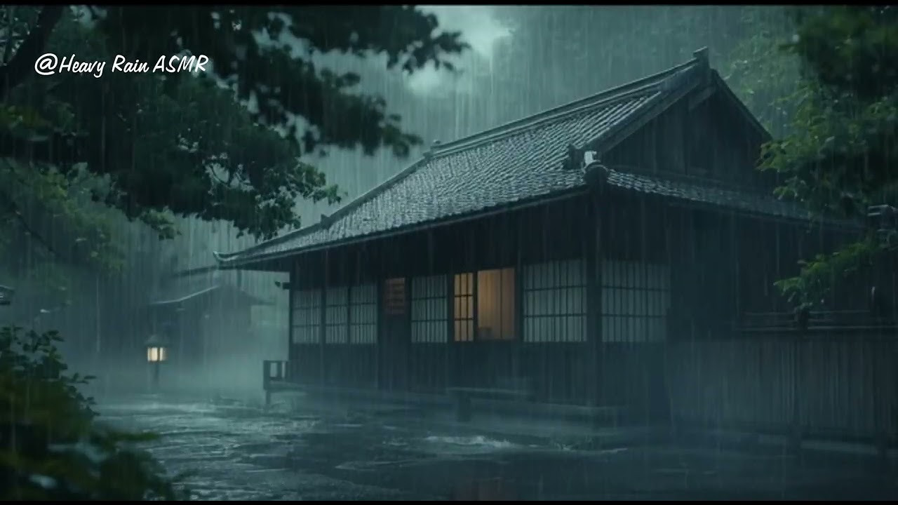 Cozy Sound of Rain | Cozy Night Ambience for Study & Relaxation