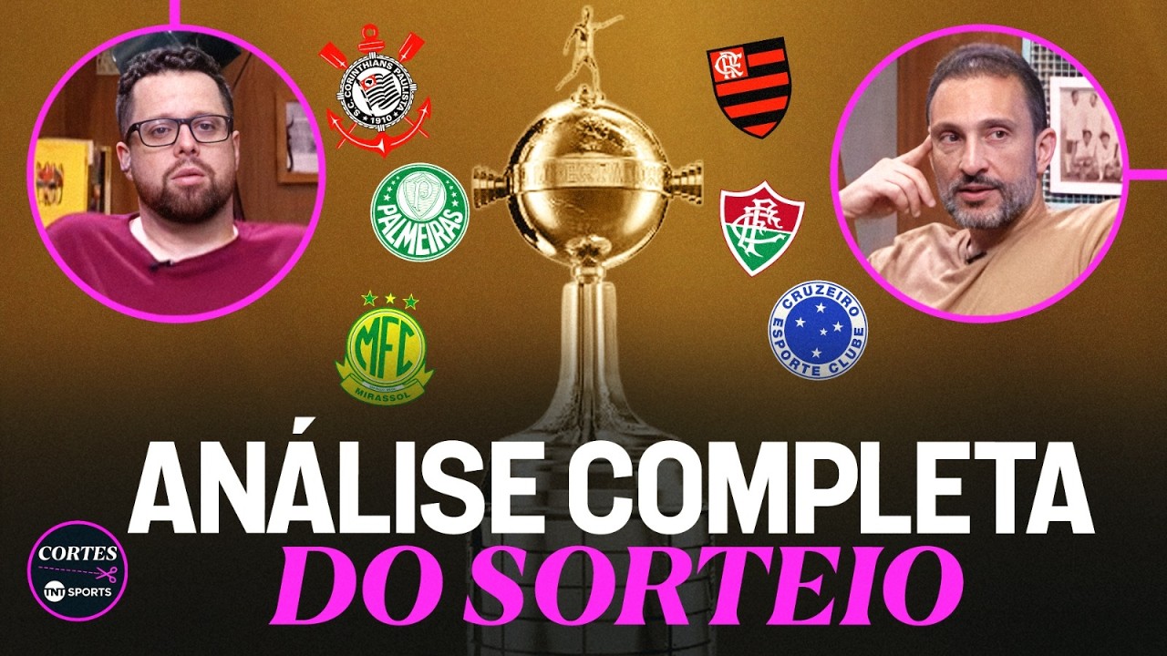 TEM GRUPO DA MORTE? QUEM SE DEU BEM? ANALISAMOS O SORTEIO DA LIBERTADORES 2026!