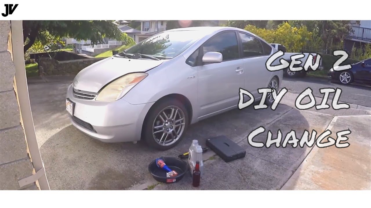 04-09 Toyota Prius - DIY Oil Change