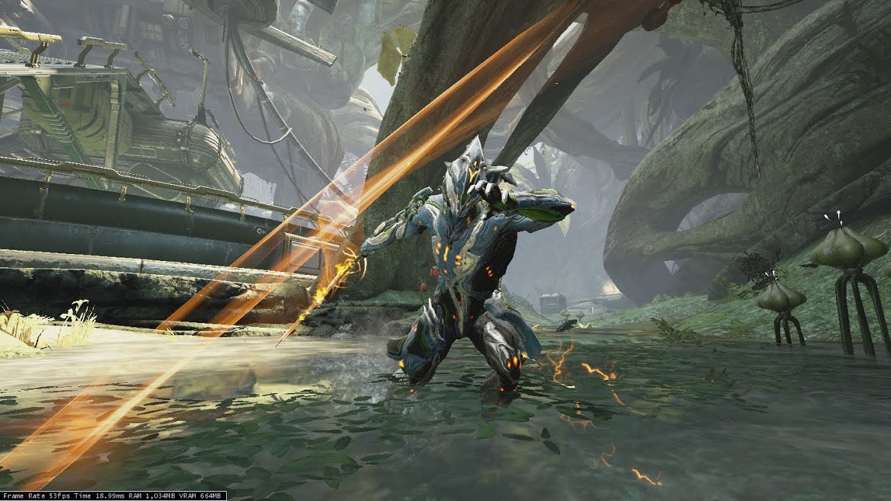 Trying out Excalibur Dex skin - Warframe 10th Anniversary