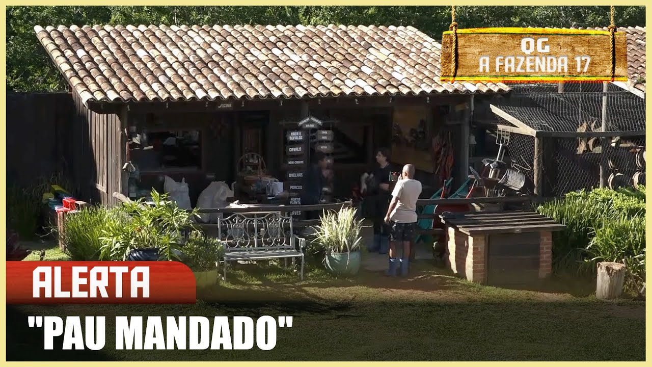 Carol não gosta de ficar com a vaca e discute com Rayane