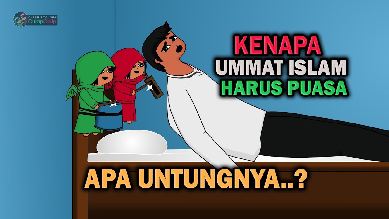Apa Untungnya Ummat Islam Berpuasa? - Animasi Ramadhan