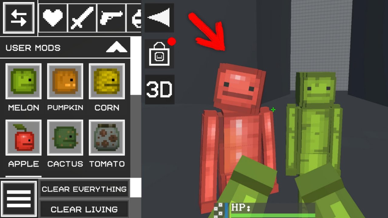 Как будет выглядеть новый 3D-режим в Melon Sandbox? Где его можно скачать? (предположения)