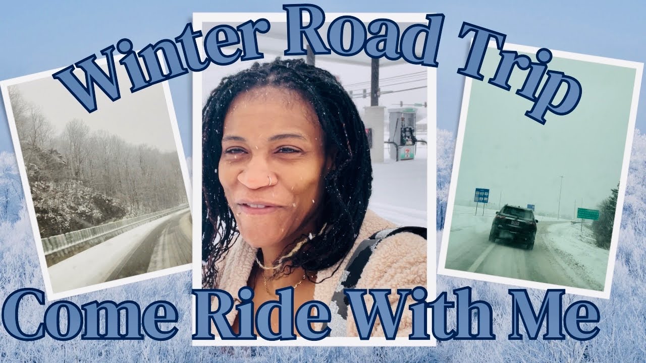 ROAD TRIP PART 1 | SLEEPING IN MY SUV RAV4 | RIDE WITH ME | Cold and Snow | Witnessed an accident