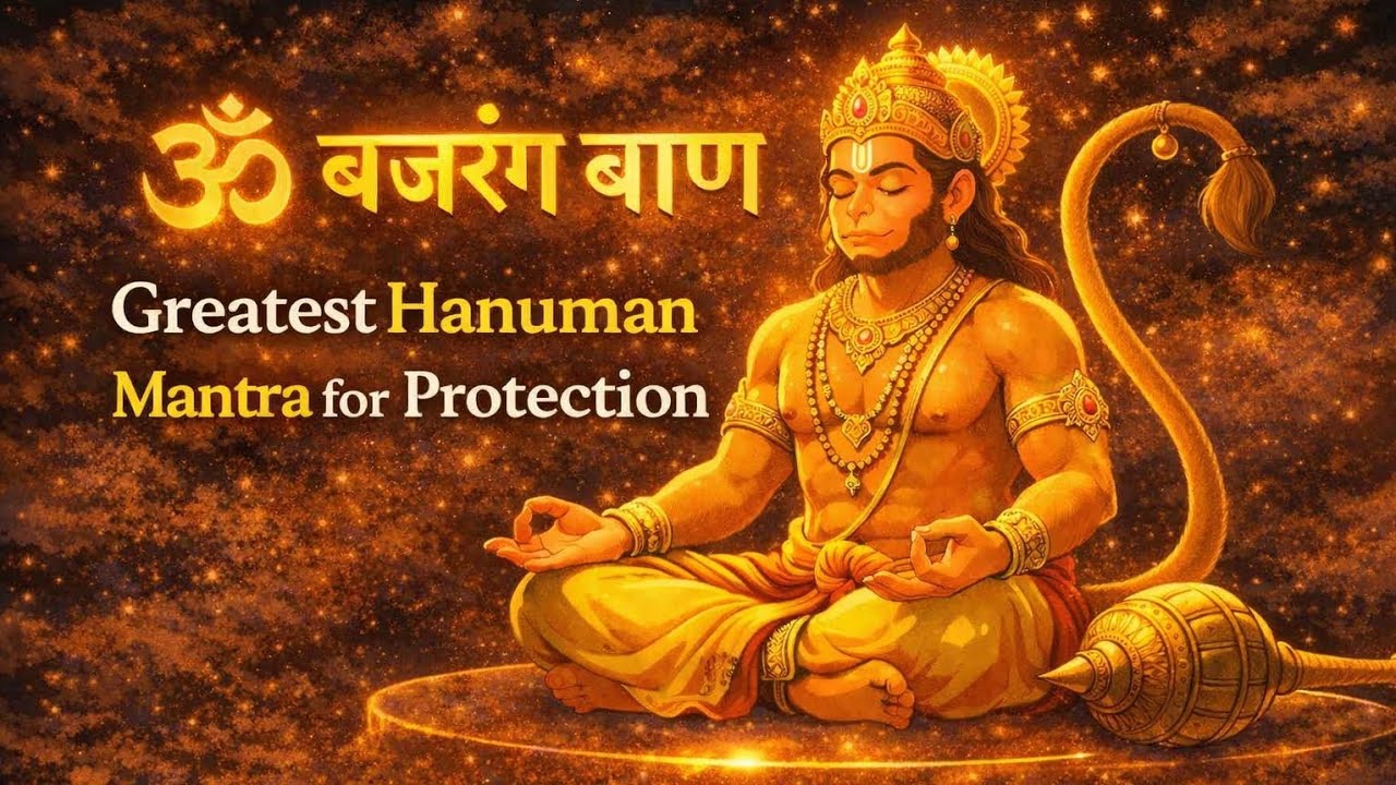 बजरंग बाण | Bajrang Baan – Greatest Hanuman Mantra for Protection. Jai Shri Ram