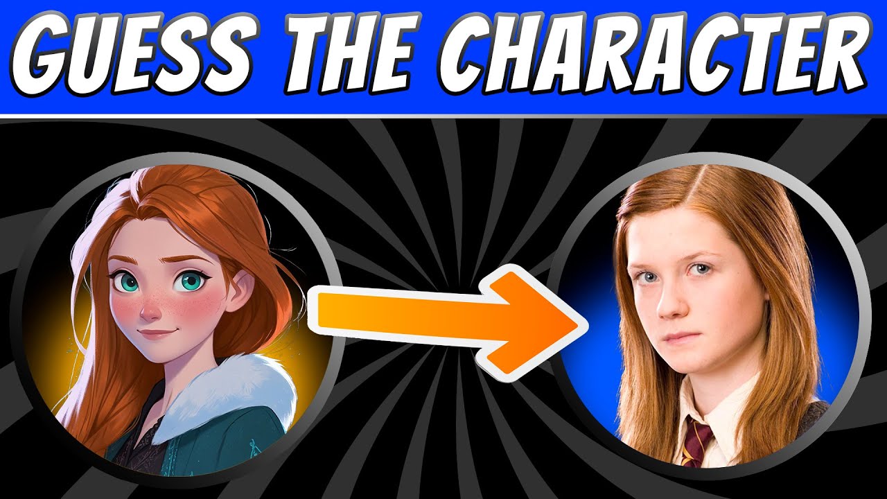 Guess Harry Potter character drawn in a Frozen style!❄️⛄️👑