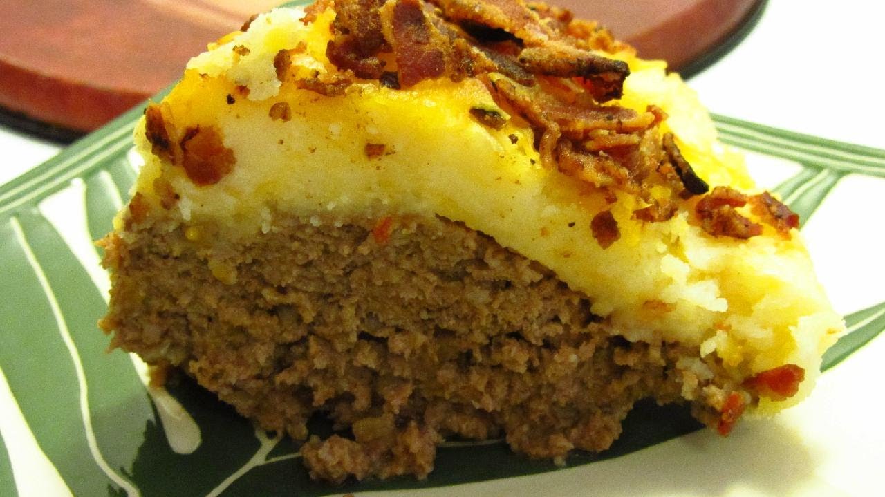 Bacon-Cheeseburger Potato Pie