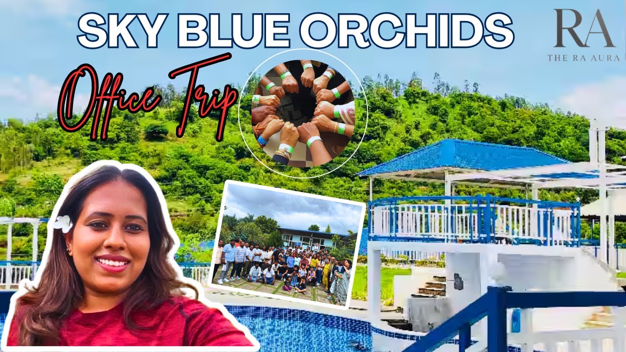 Fun Office Trip to Sky Blue Orchids Resort ||  Bangalore Kanakpura ( TAMIL) || The RA Aura