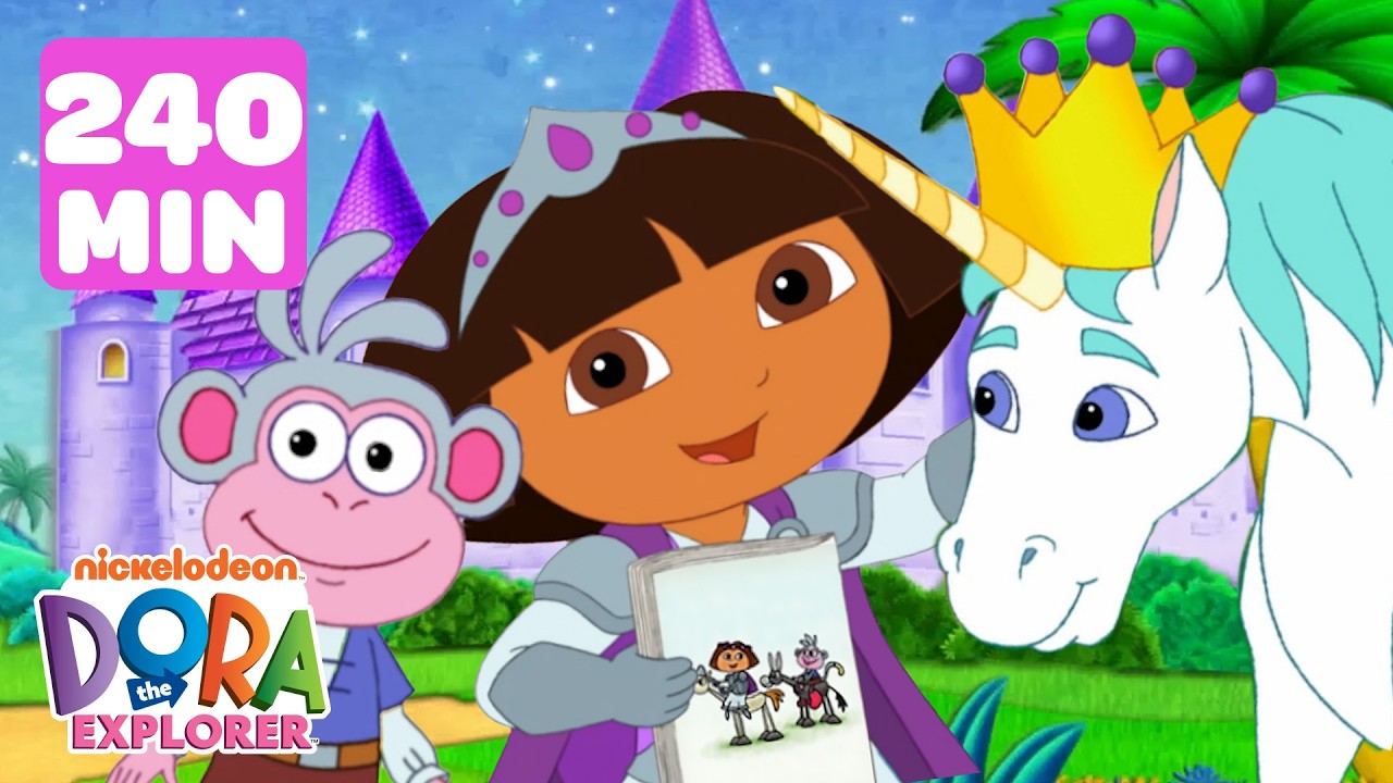 Dora the Explorer's Magical City Adventures! 🦄 240 Minutes | Dora & Friends