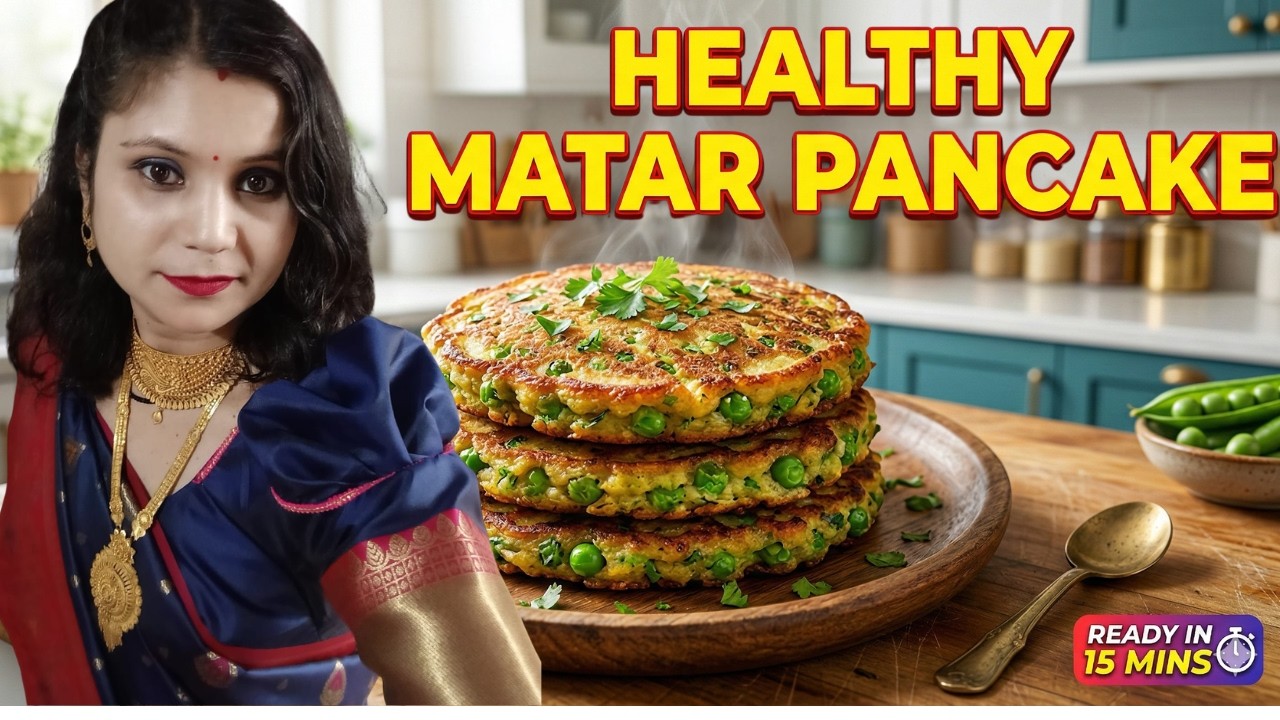 CRISPY Green Peas Make a Delicious Breakfast in 15 Minutes? YES!