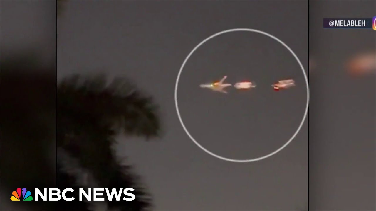 Boeing cargo plane forced to make emergency landing after fire and 