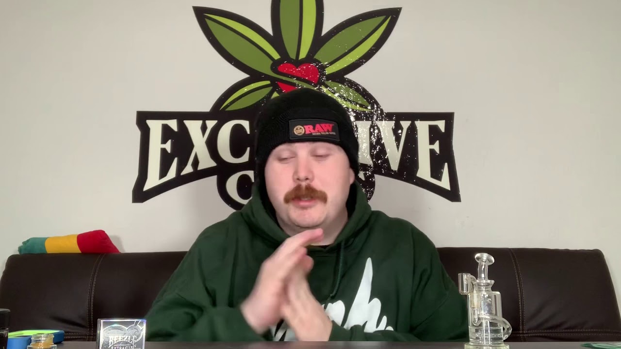 Exclusive Care Strain Review &ldquo;Kosher Cookies&rdquo; Live Resin Budder by Beezle Extracts